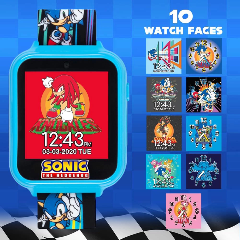Sonic the Hedgehog Smartwatch Plastic