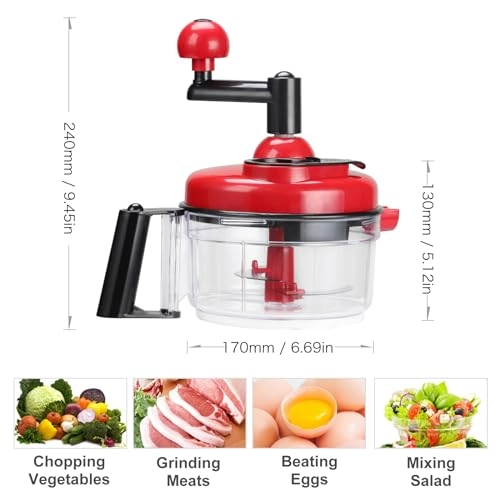 Manual Food Chopper - 1200ml