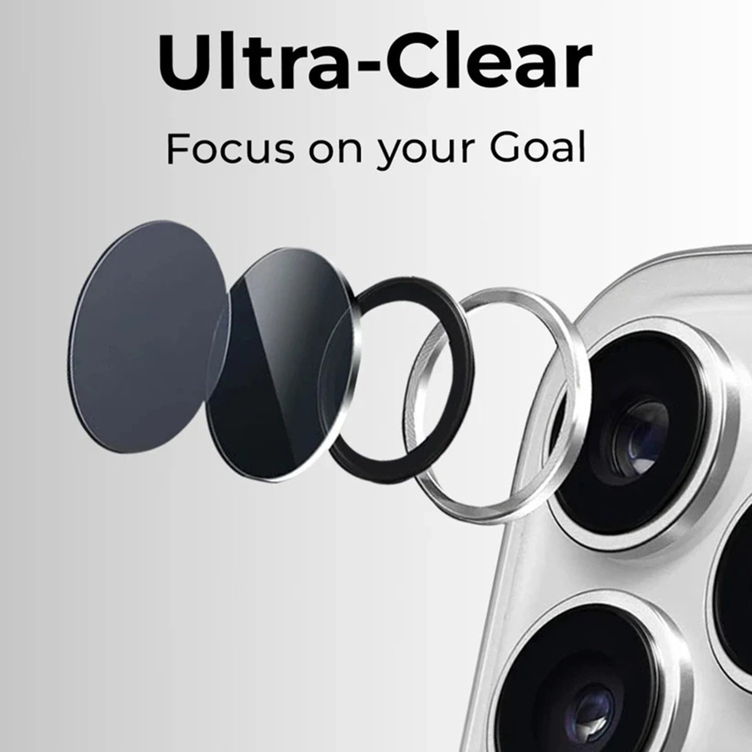 Clear Case - MagSafe + Screen Protector - 9H + Lens Protector for iPhone 17 Pro