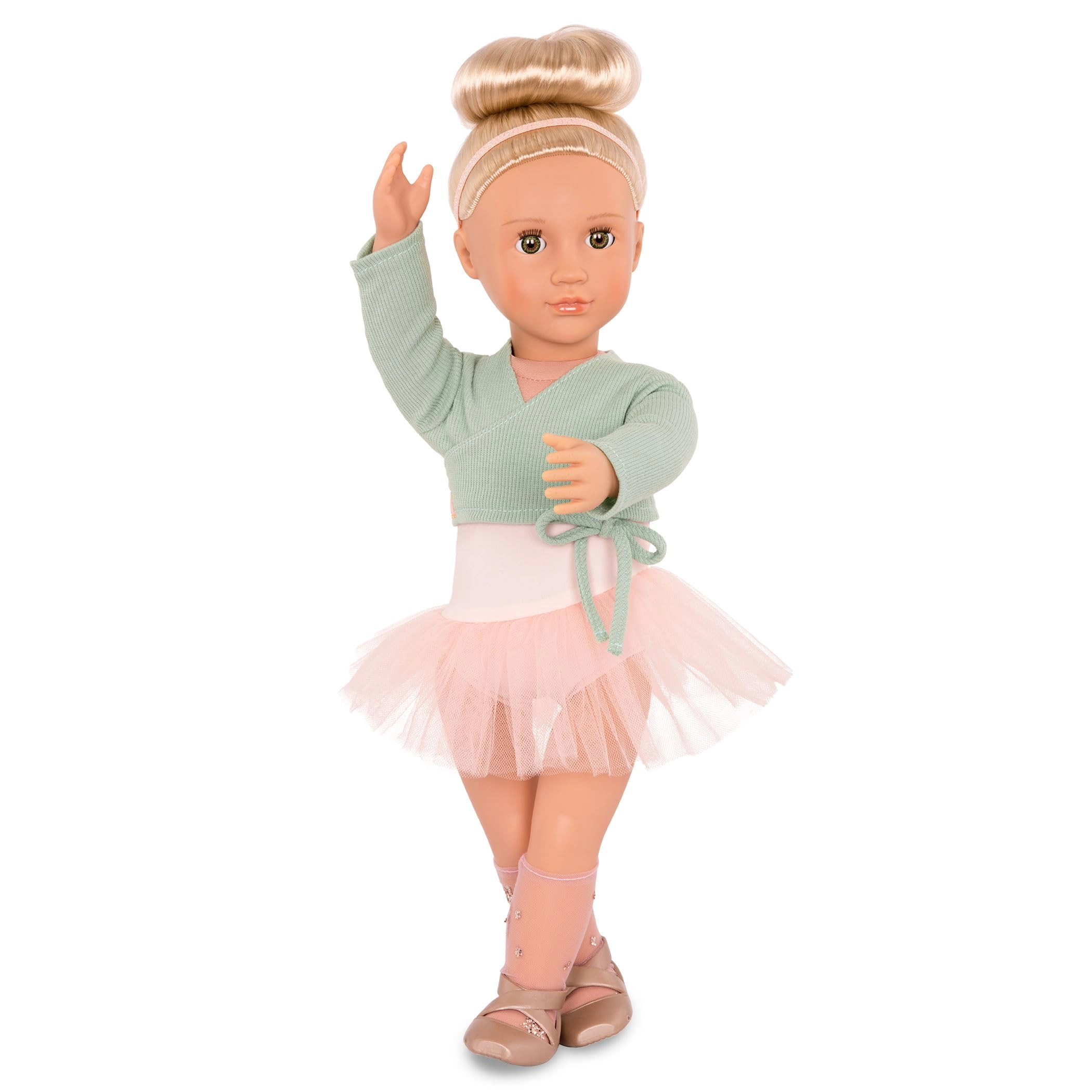 Branford Viola Doll - 18-inch Blonde Hair Green Eyes Ages 3+