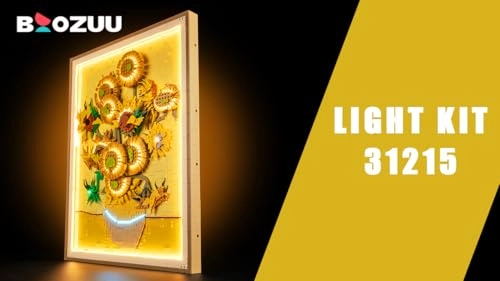 Light Kit for LEGO Vincent van Gogh Sunflowers 31215 - Plastic