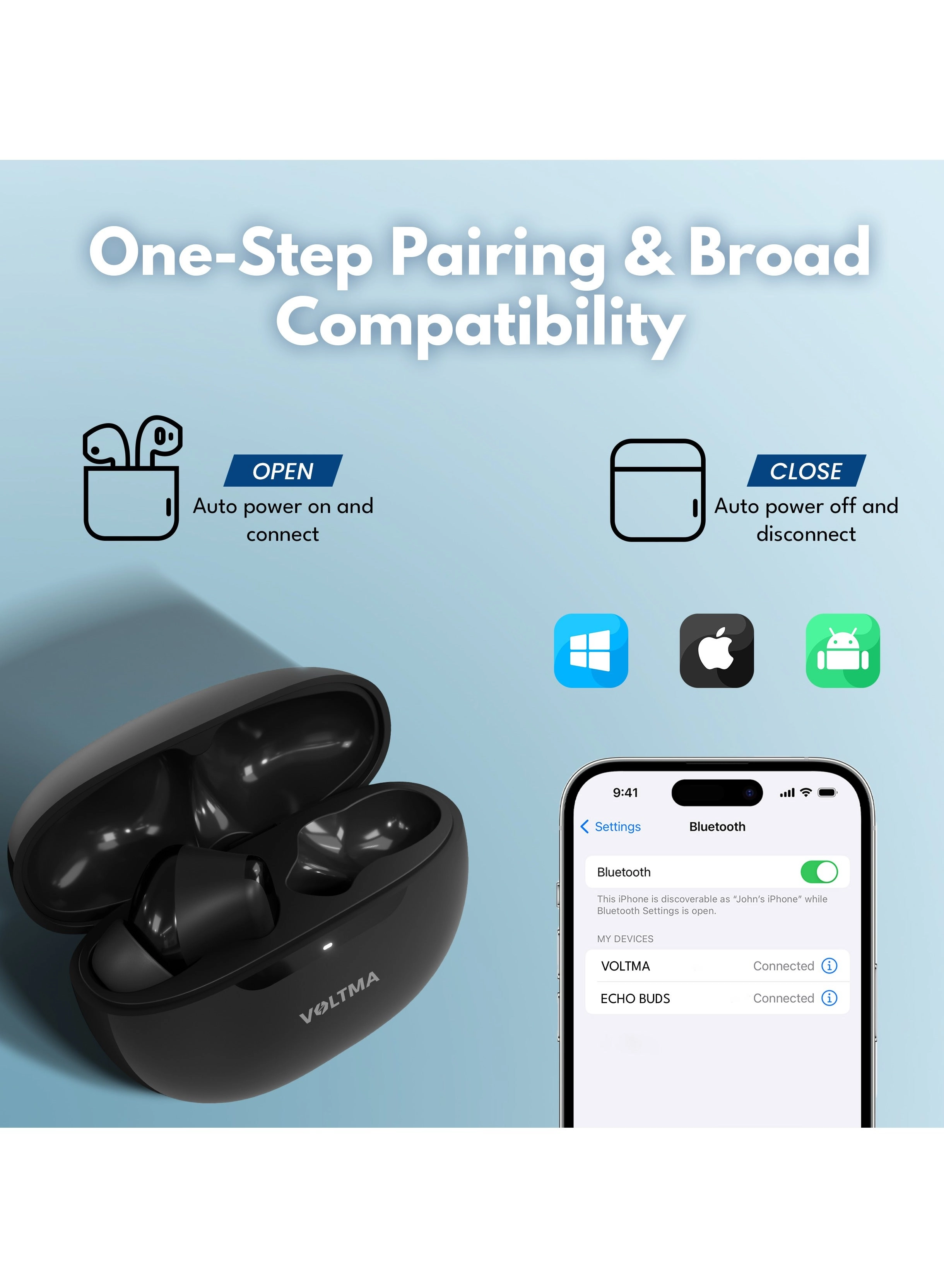 Echobuds Wireless Earbuds