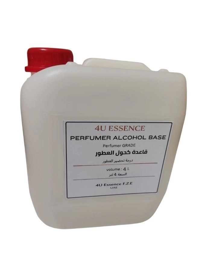 4 U ESSENCE Perfumer’s Alcohol Base - 4 Liters