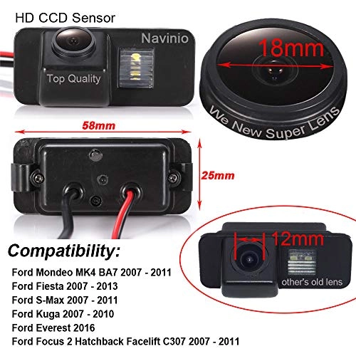 HD Color CCD Waterproof Vehicle Car Rear View Backup Camera - RCA 1280*720 Pixels