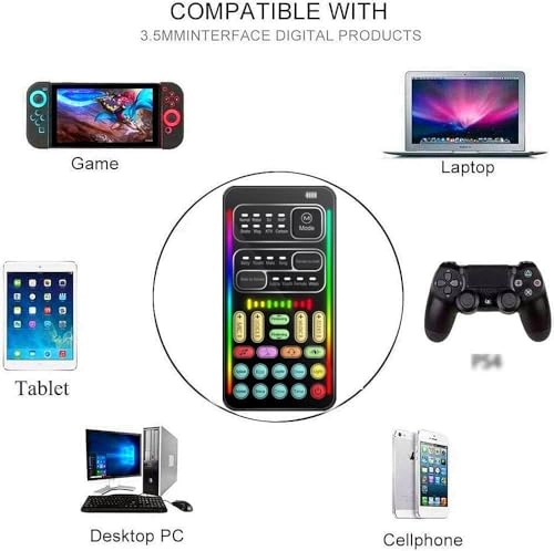 Voice Changer 3.5mm-Mini-Jack Microphone