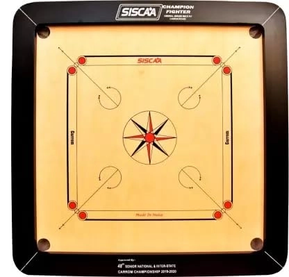 Siscaa Fighter Carrom Board