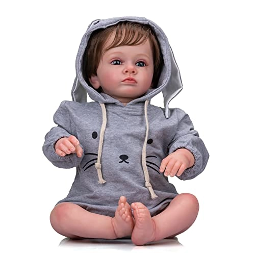 Cameron Reborn Baby Doll - 24 Inch Brown Eyes