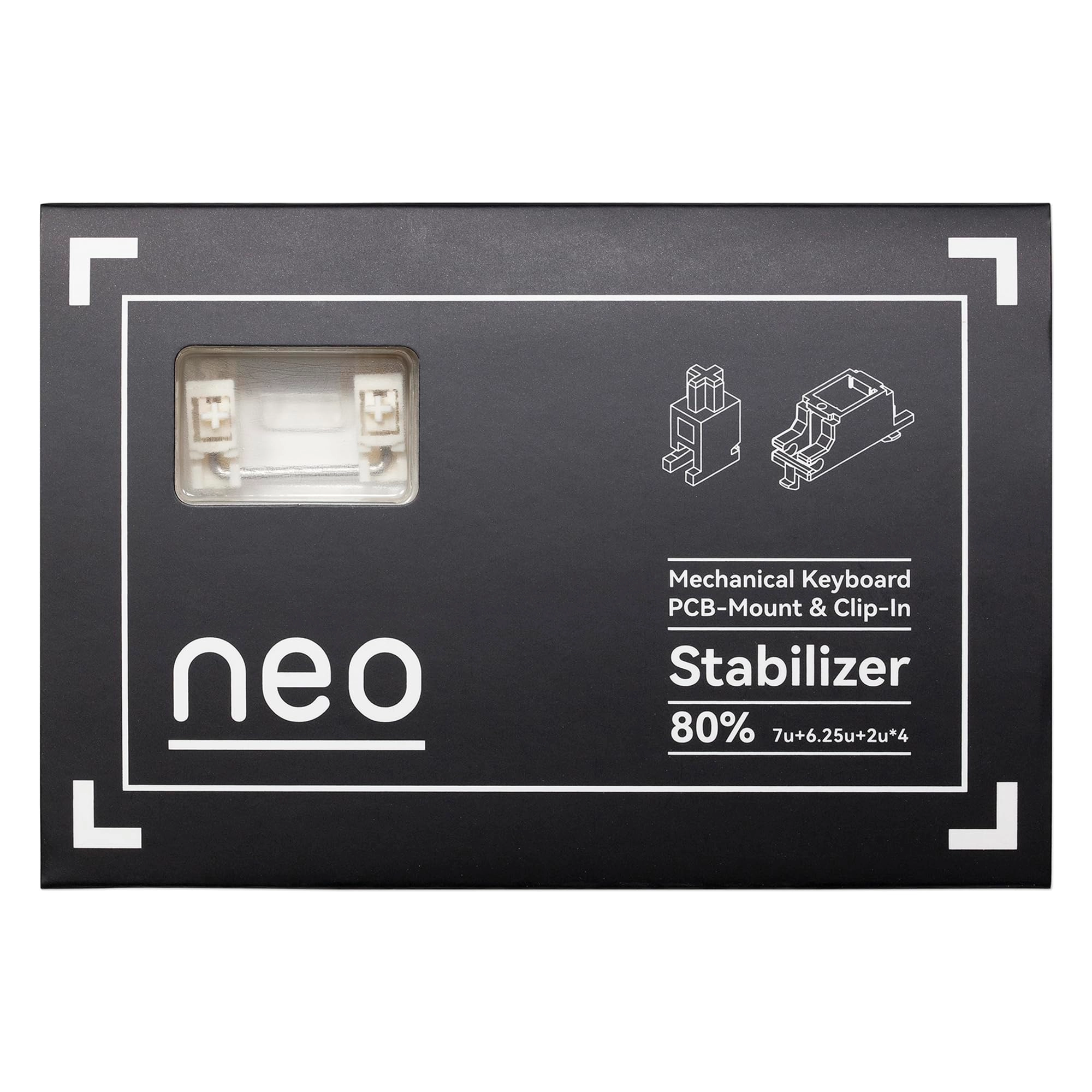 KPREPUBLIC Neo & QK PCB Stabilizer - USB-C