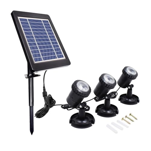 Moreliann6ilp1ucvf-WW - Solar Powered Underwater 2 Light Modes Kit