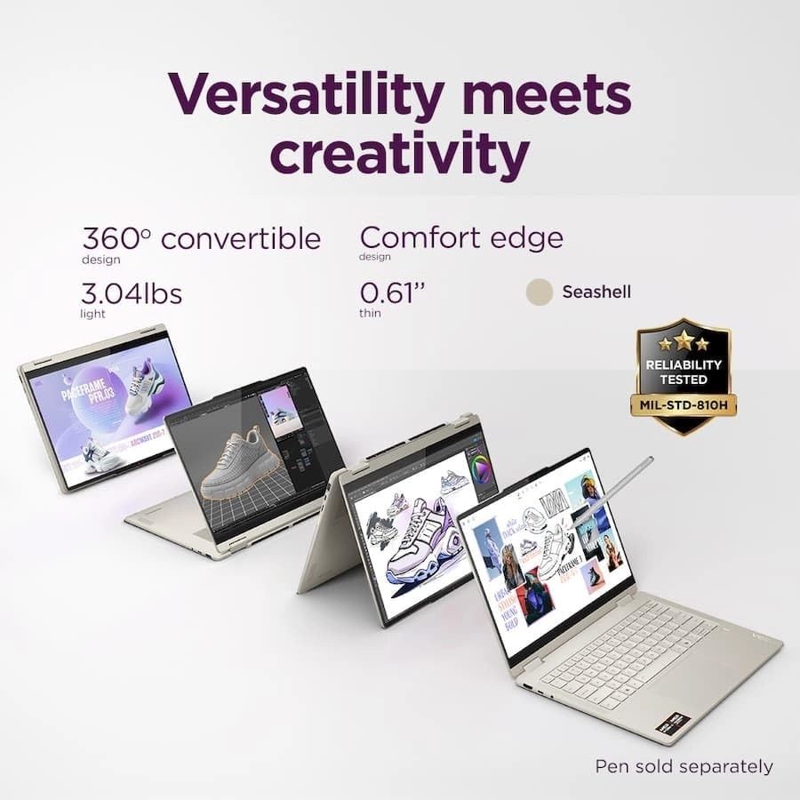 Yoga 7 2-in-1 - 14'' 1TB 16GB Ryzen AI 7 350