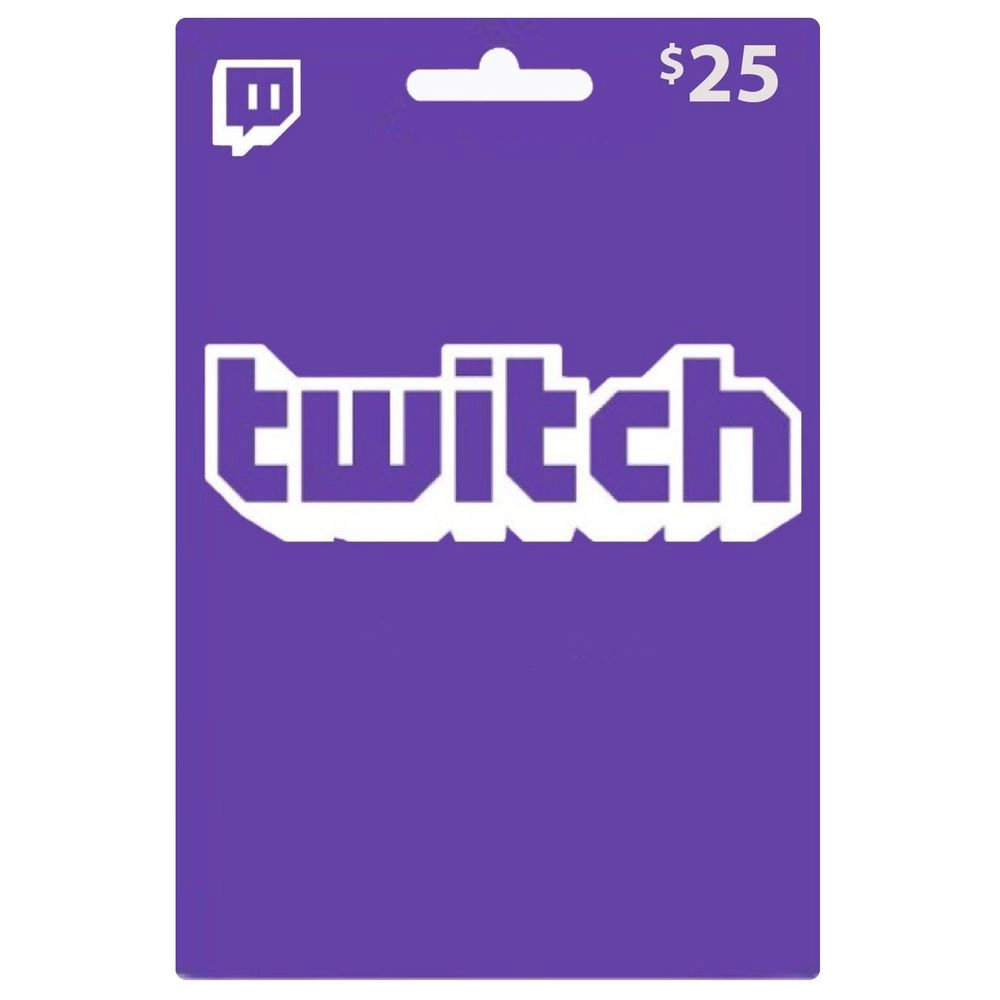 Twitch Digital Card - USD 25 US
