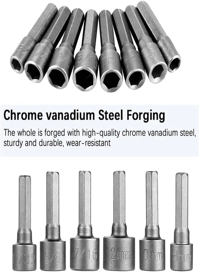 Power Nuts Driver Drill Bit Tools Set