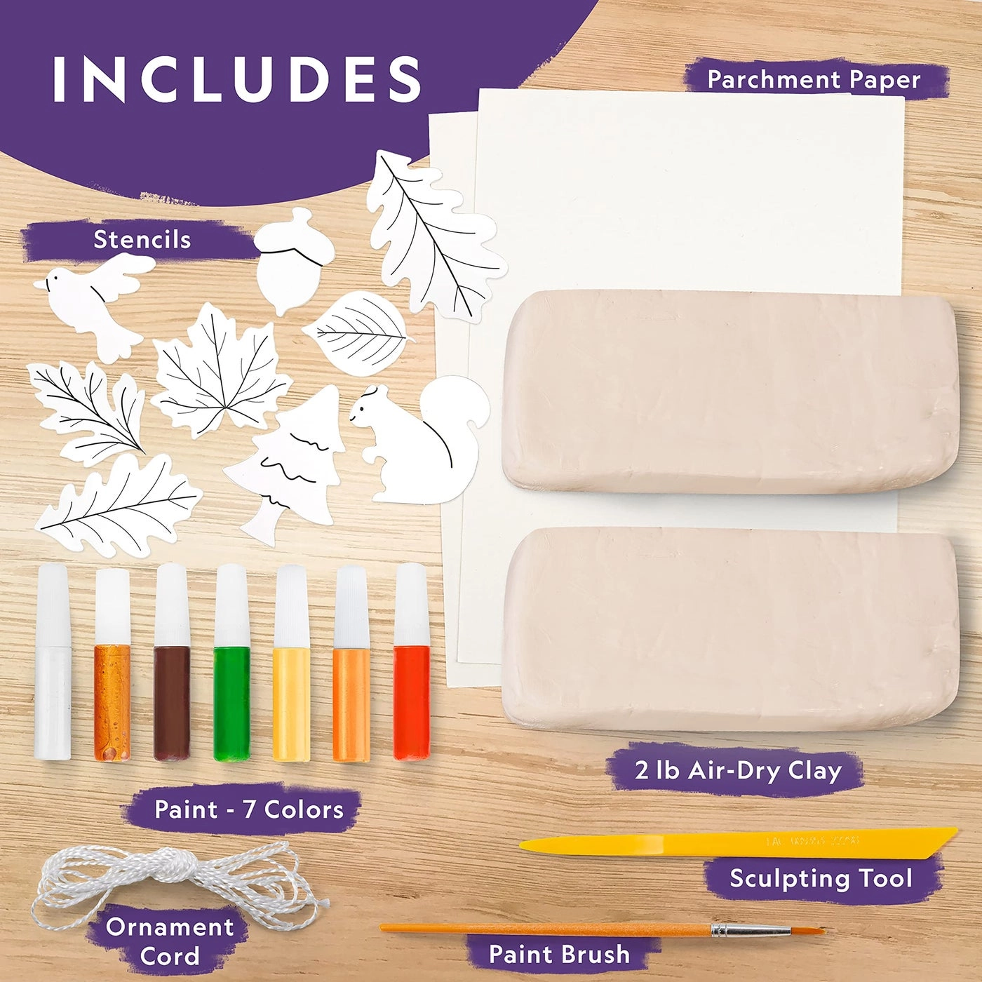 Modeling Clay Arts & Crafts Kit - Air Dry Clay 2 lb.