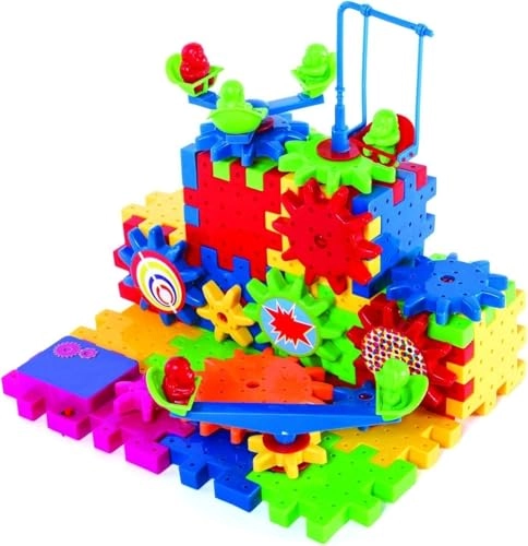 Gear Building Blocks - Battery Operated Multicolor