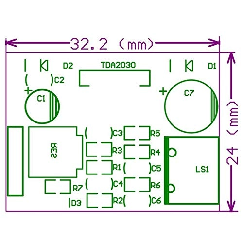 TDA2030A - 5pcs Audio Amplifier Module