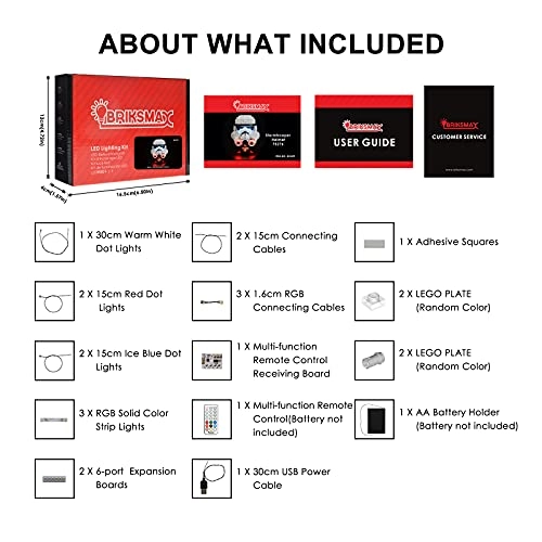 Led Lighting Kit for LEGO Star Wars Stormtrooper Helmet 75276