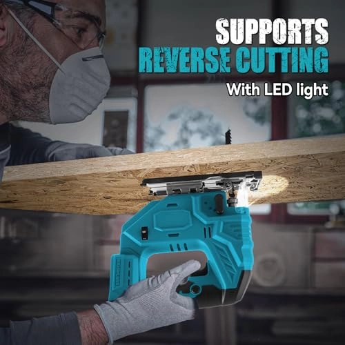 Cordless Electric Jigsaw - 500W