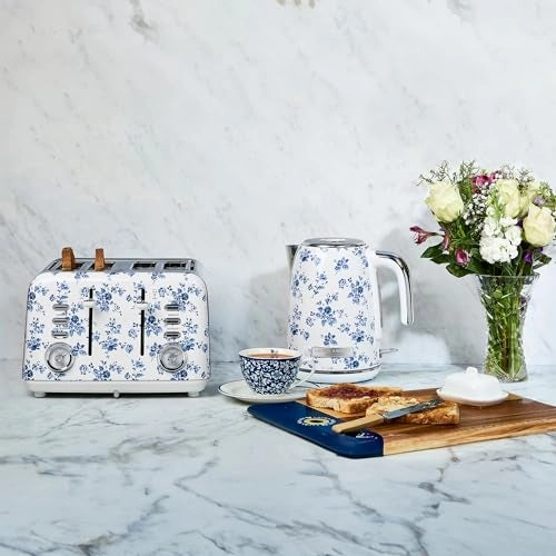 China Rose Stainless Steel Electric Kettle