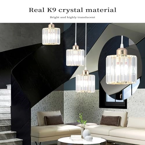 Crystal Cascading Chandelier - 302 cm to 102 cm