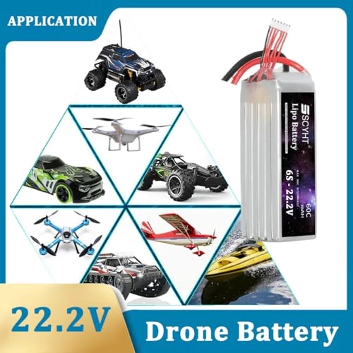 6S Drone Battery - 7200mAh 6800mAh 6500mAh