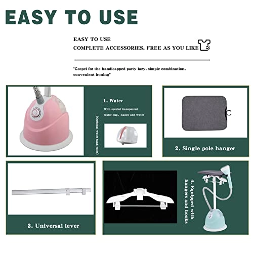 Garment Steamer - 2000W 1.6L Upright