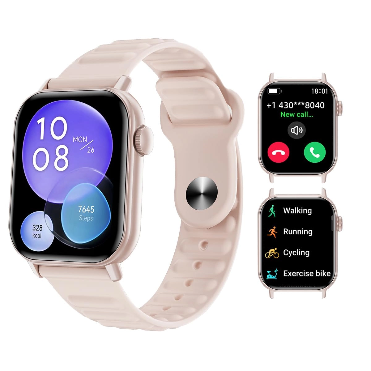 QTLLBT Smart Watch - 1.83-inch