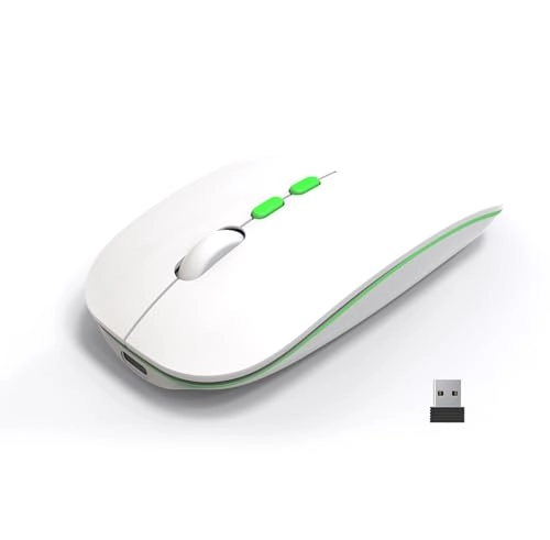 Dual Mode Silent Mouse - 2.4G Wireless Bluetooth