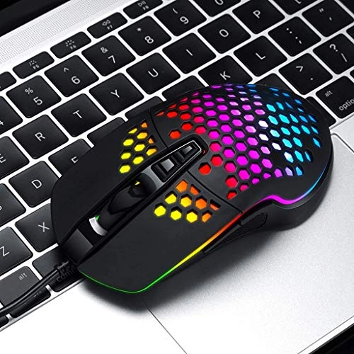 Hollow Honeycomb Gaming Mouse - USB