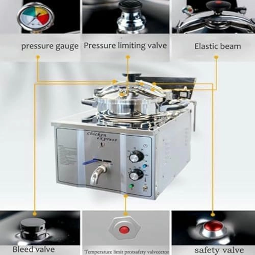 Electric Deep Fryer OJHGRDFV-068