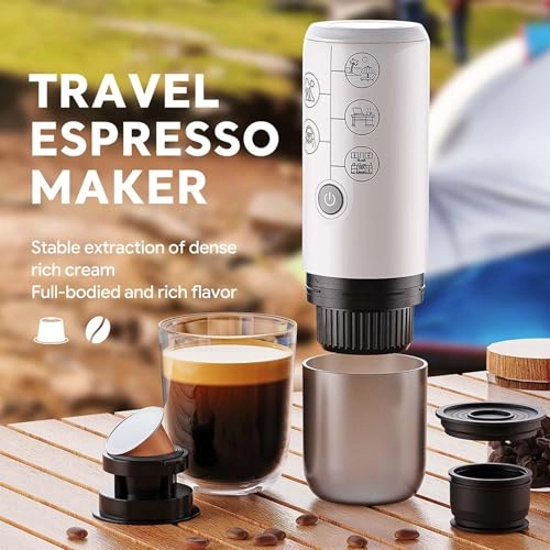 Portable Electric Coffee Machine - 120ML pods