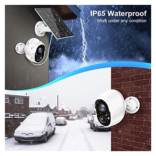 Outdoor Solar Security Camera 2K