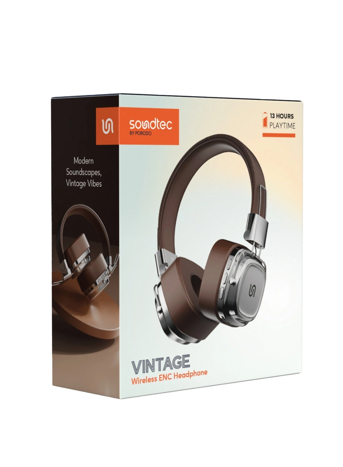 Soundtec Vintage Wireless Headphone