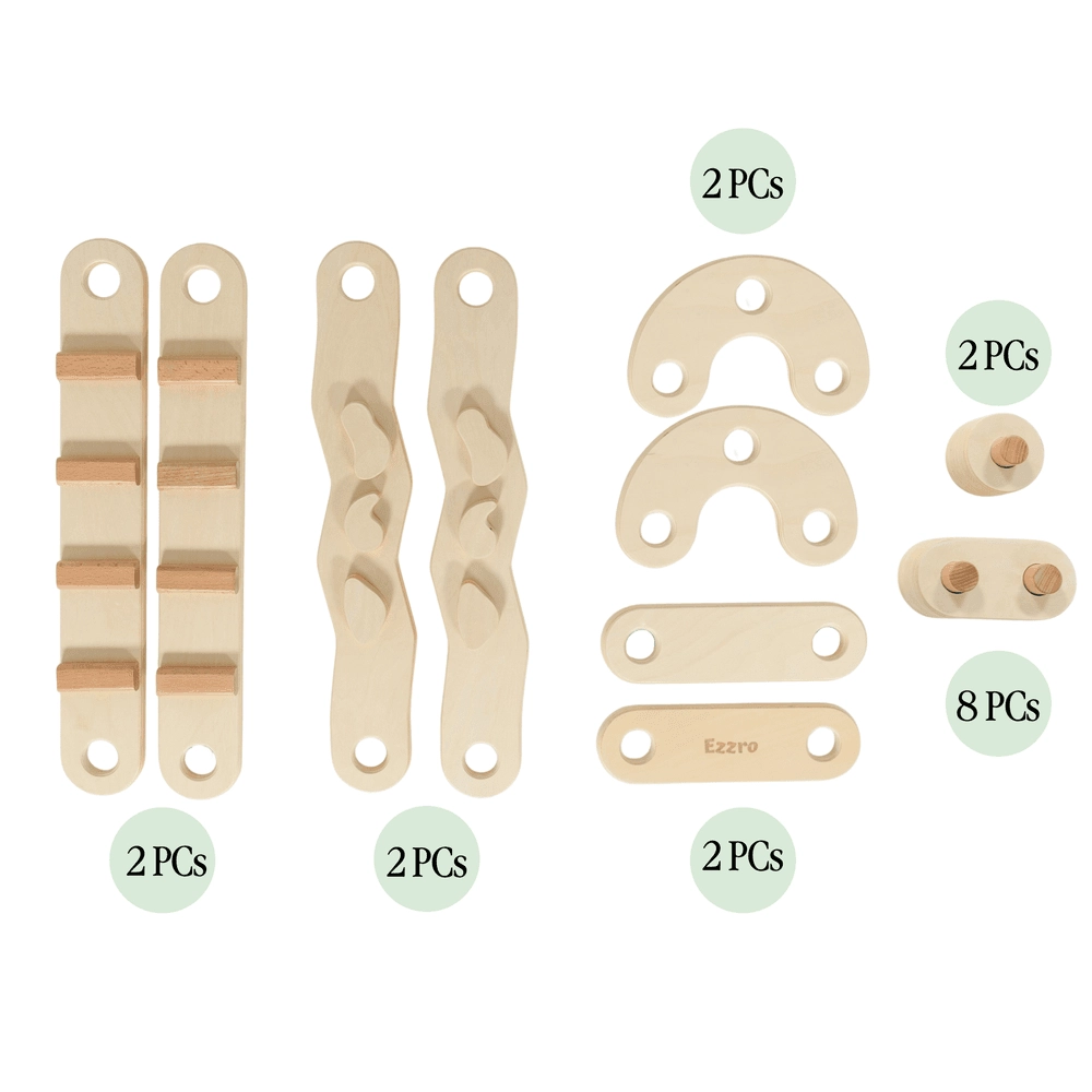 Pikler Collection Wooden Balance Beam - Suitable for 1 to 6 years Beech plywood