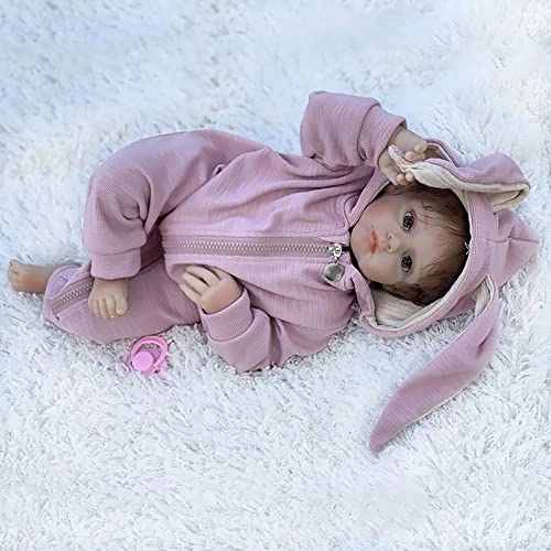 Rebirth Baby Doll - 20 Inch Vinyl Cotton Body Blue Eyes