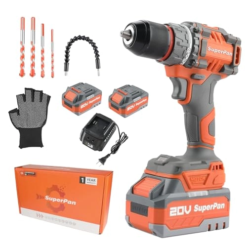 Cordless Drill Driver - 20V 4.0Ah 20+1 Torque
