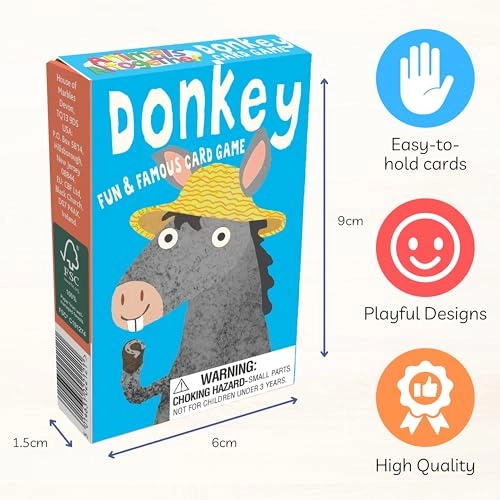Donkey Card Game - English 3 years and up