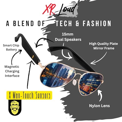 Alpha - Smart Sunglasses Bluetooth 5.3 120H Standby