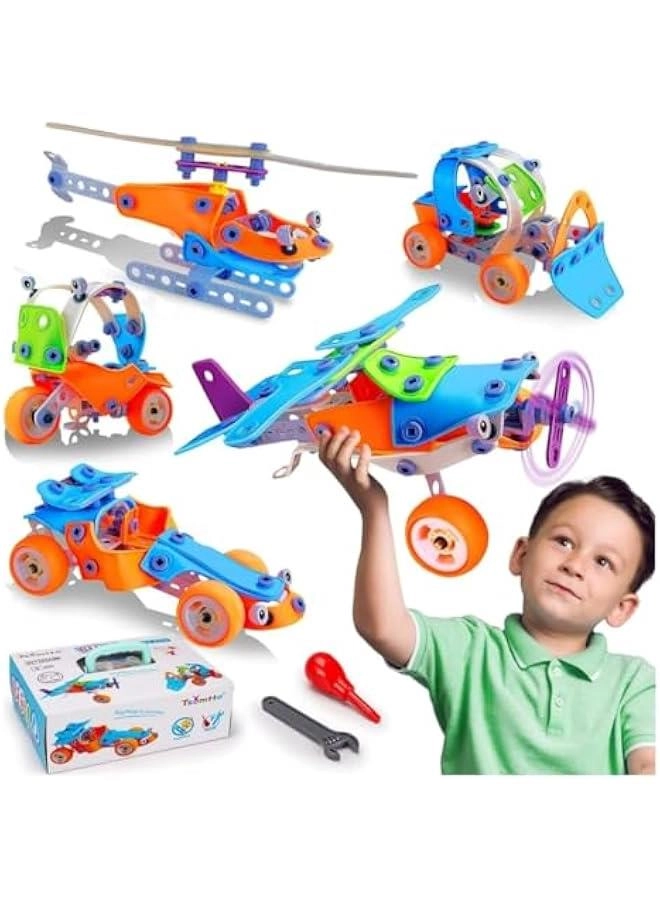 MIXDE Play a lot Building Toys - 5-in-1 STEM Educational