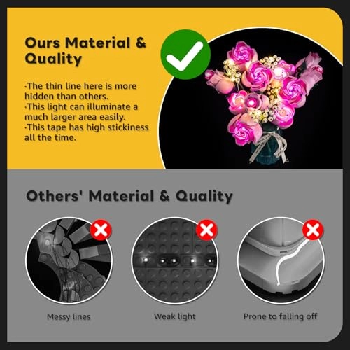 LED Light Kit - Compatible with Lego 72046 Various Colors