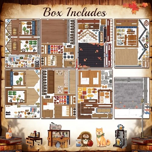 Book Nook - Mini 3D Puzzle Izakaya Shop