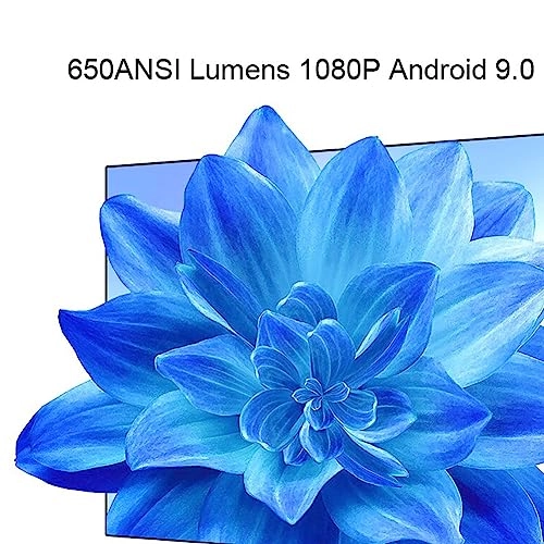 Mini Portable Projector BzjV7zD4p-hIkS 650 ANSI brightness