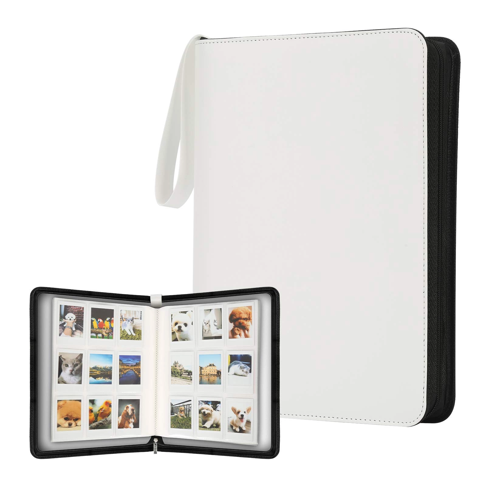 2x3" 540 Pockets Faux Leather Photo Album
