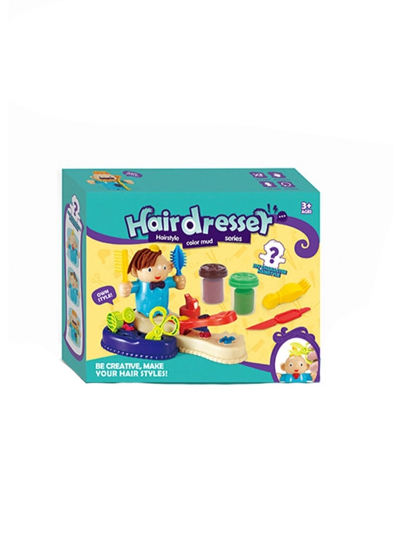 Generic Creative Barber Clay Toy Set - DIY Parent-Child Early Education