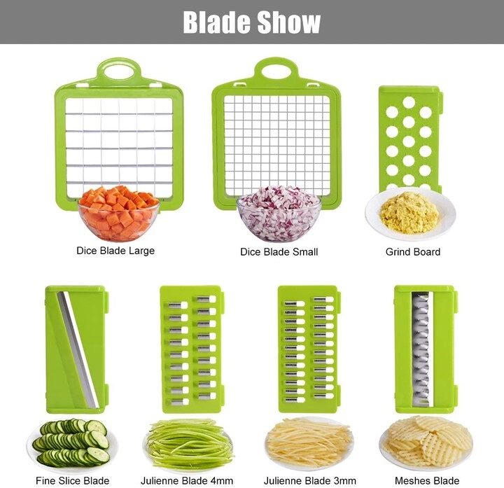Vegetable Chopper - 7 in 1 with Container
