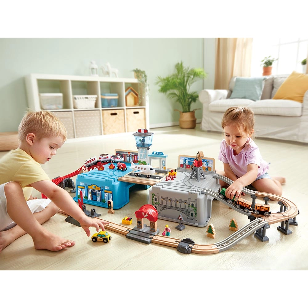 Super Cityscape Transport Bucket Set - 80 pcs