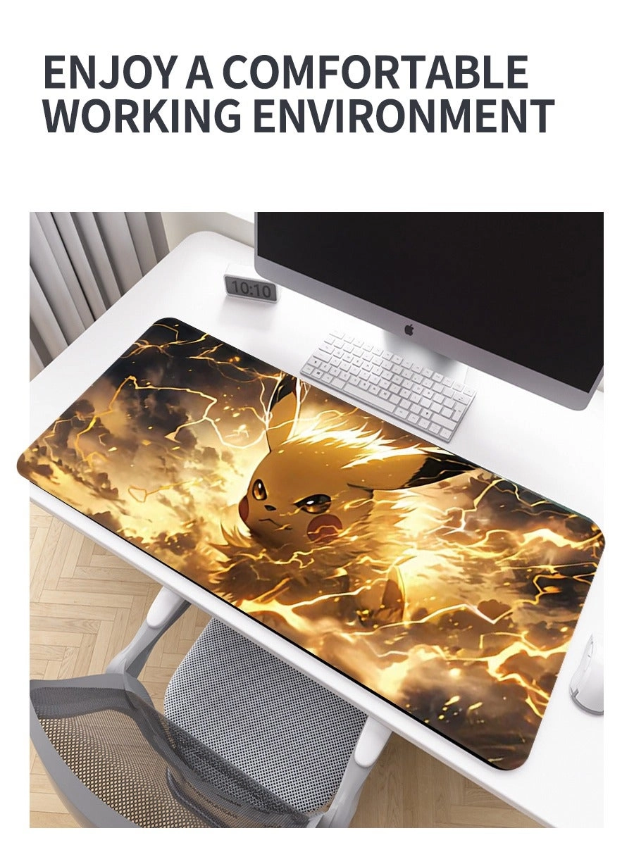 Anime Large Rubber Gaming Mouse Pad - 80x30 cm