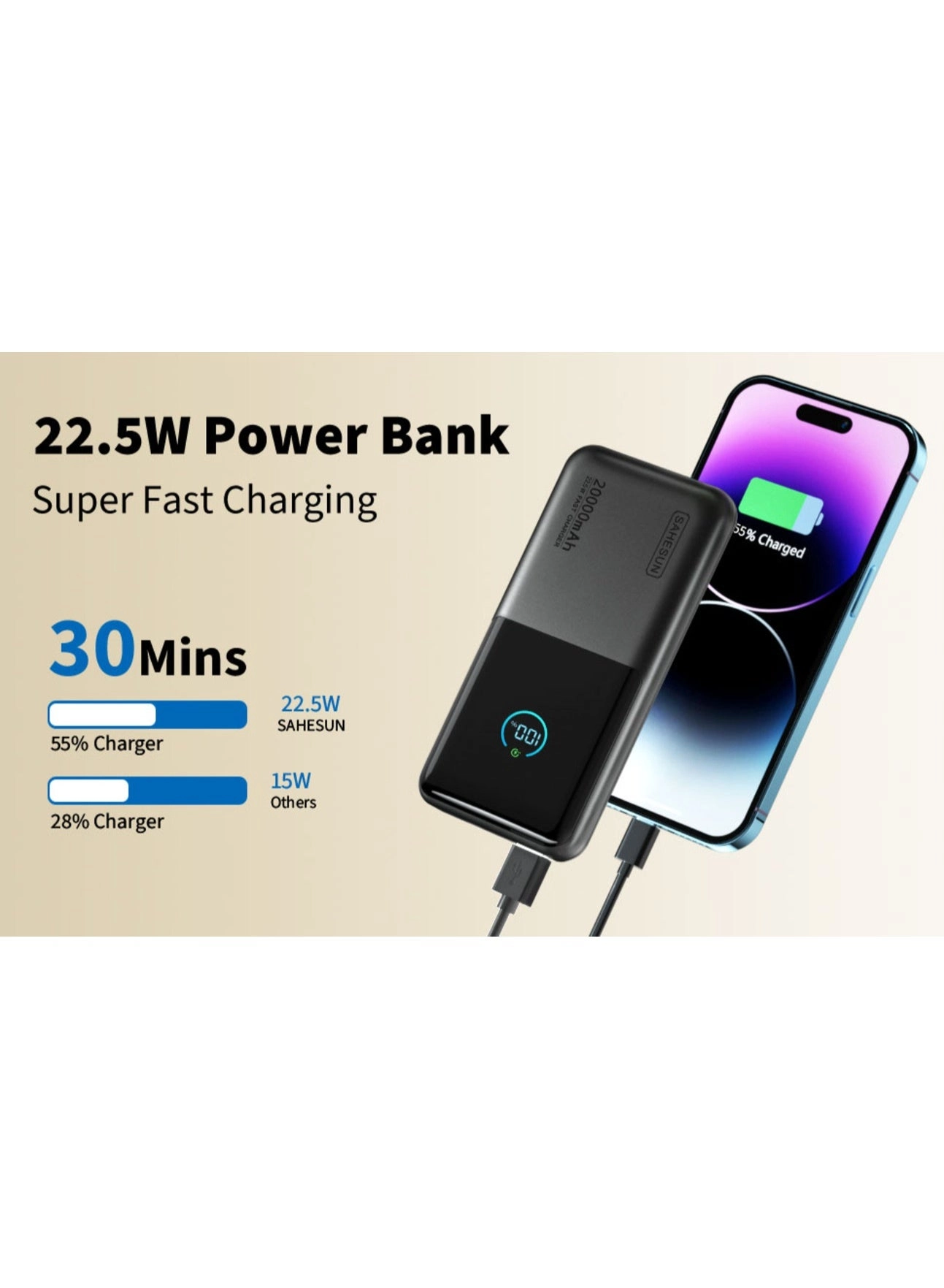 Power bank - 20000 mah