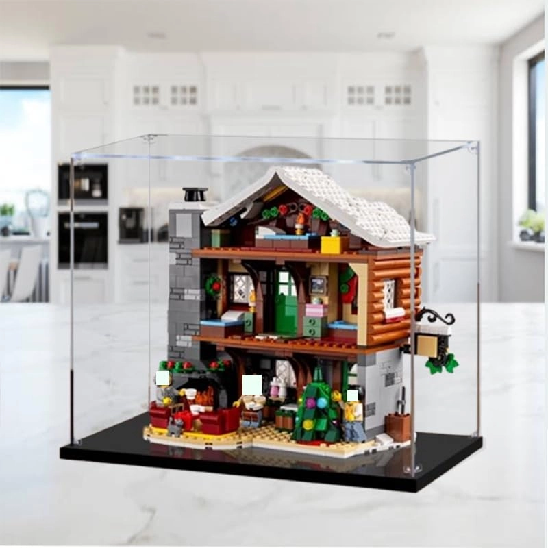 Lego Icons 10325 Display Case - White Bottom 15.74x7.87x9.84in.