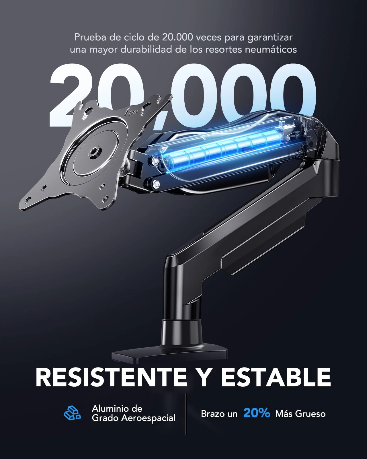 Single Monitor Arm - 13 to 32 Inch 75x75mm 100x100mm