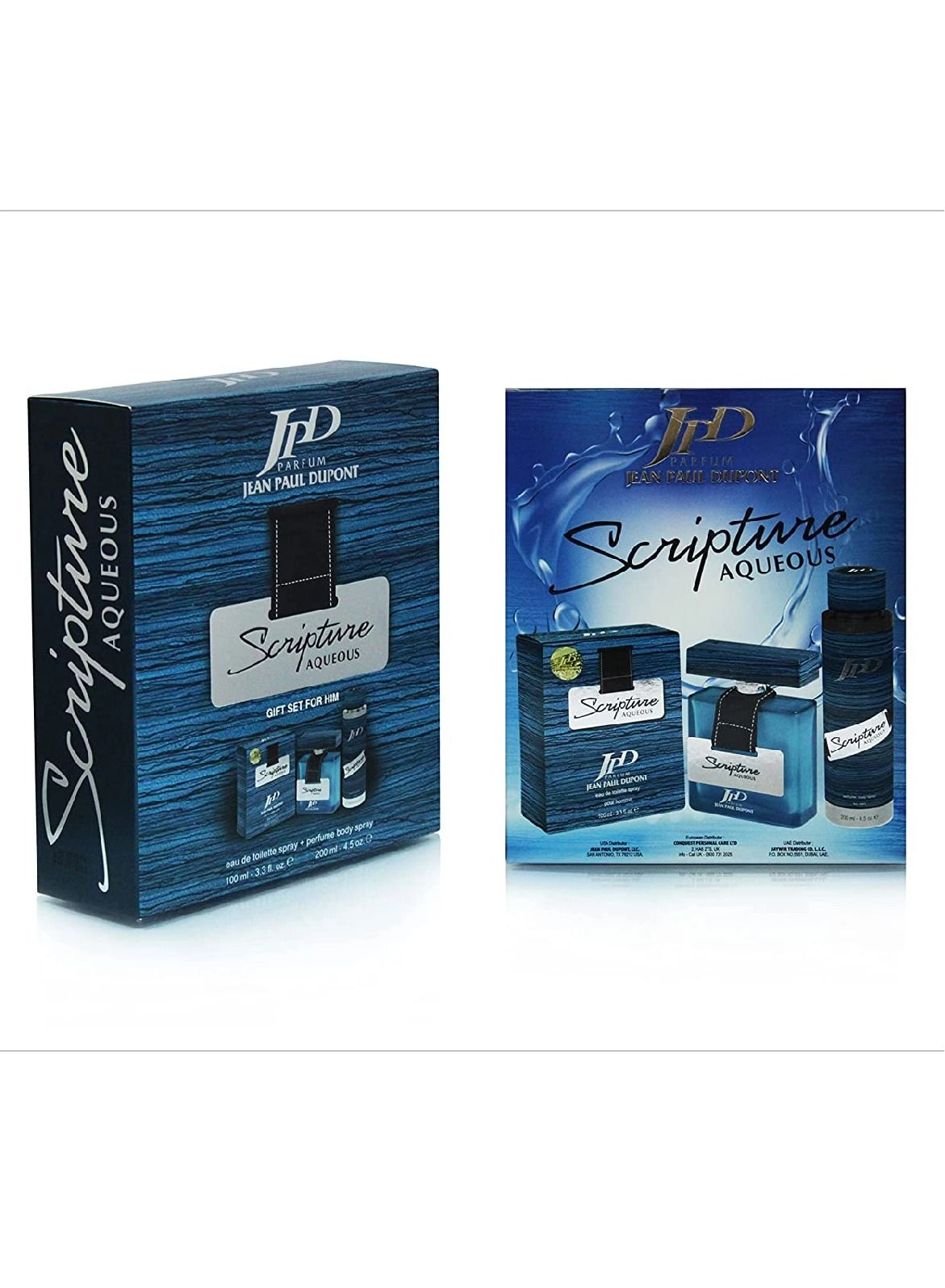 Scripture Aqueous - Eau de Toilette 100ml + Body Spray - 200ml